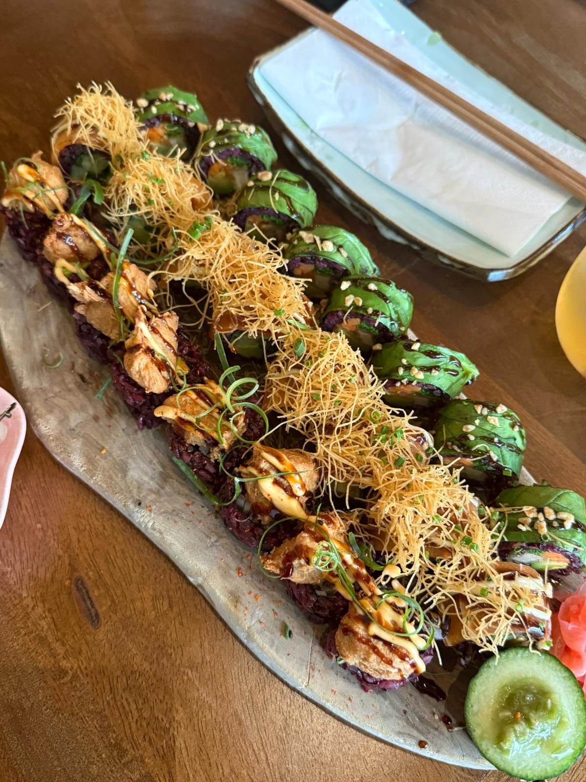 Vegan Sushi Bar: food & drinks
