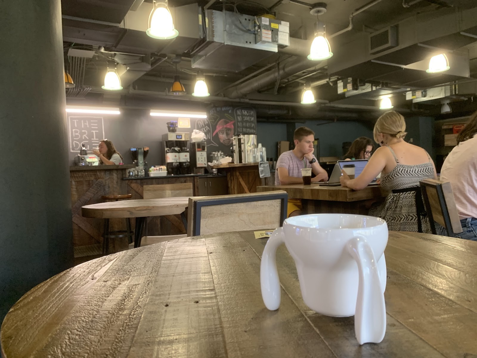 The Bridge Cafe: the place