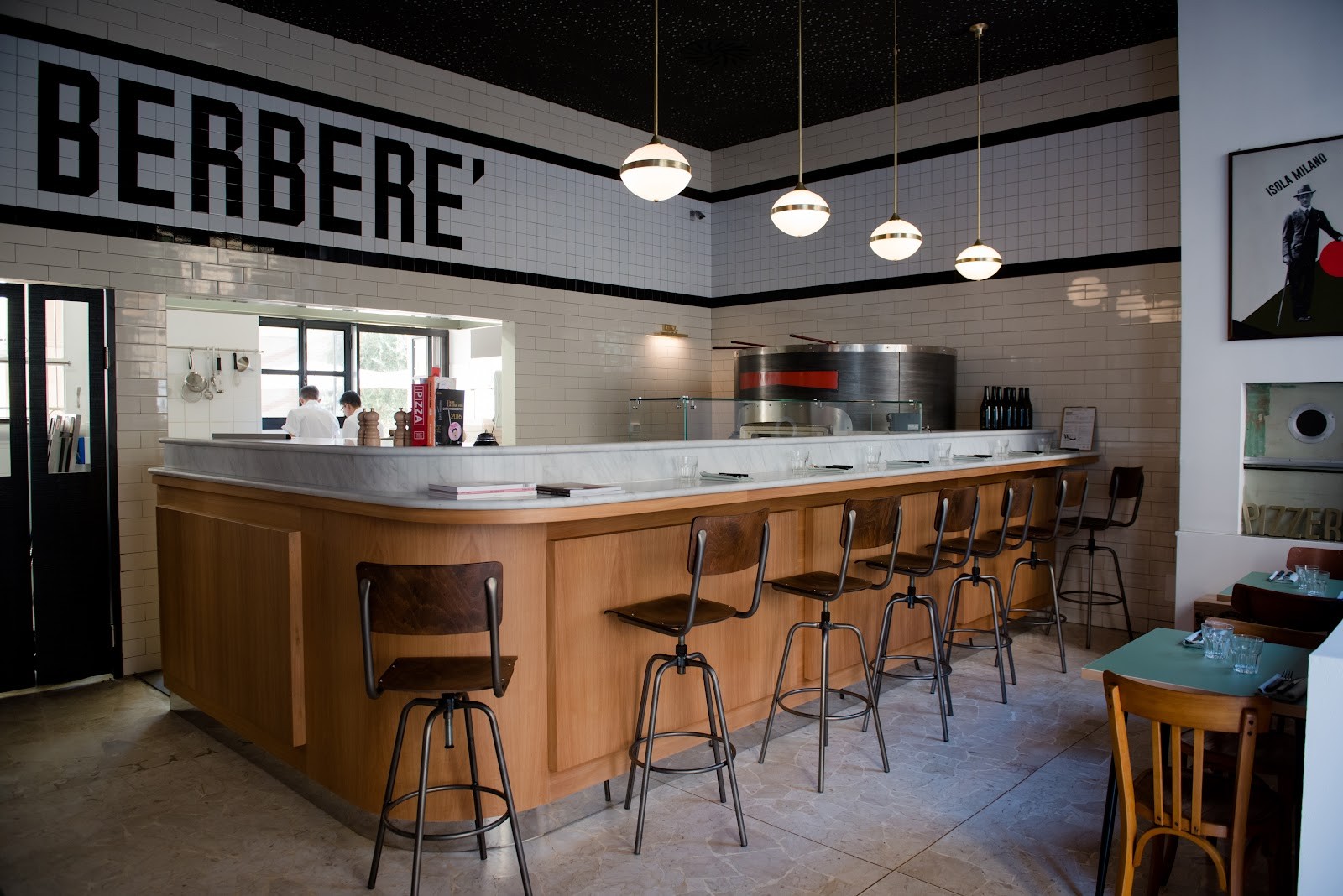Berberè Pizzeria Isola: the place
