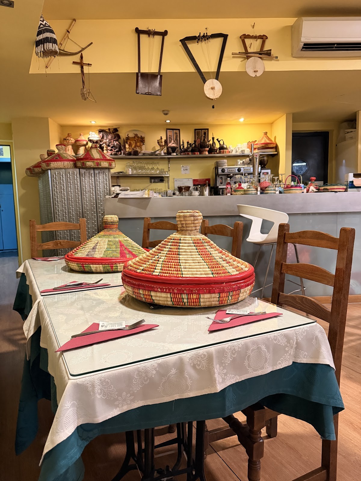 Restaurante Etíope Nuria: the place