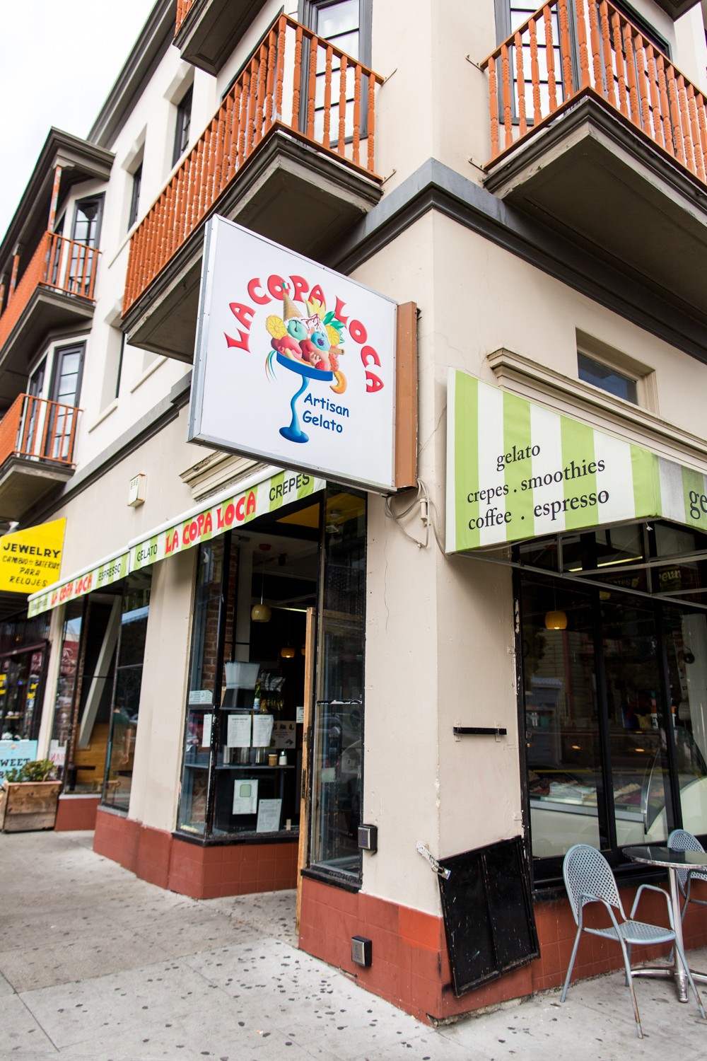 La Copa Loca Gelato: the place