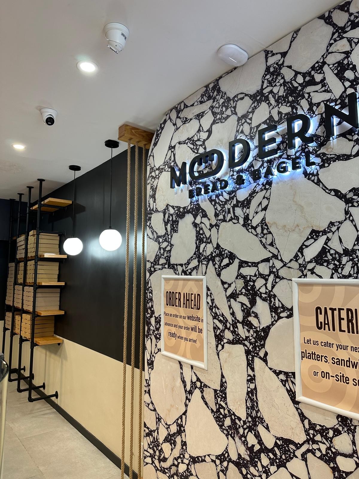 Modern Bread and Bagel: the place