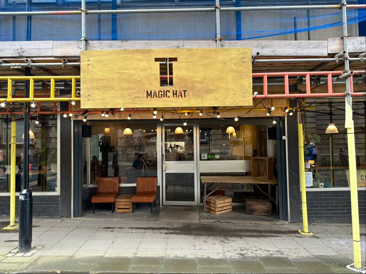 Magic Hat cafe: the place