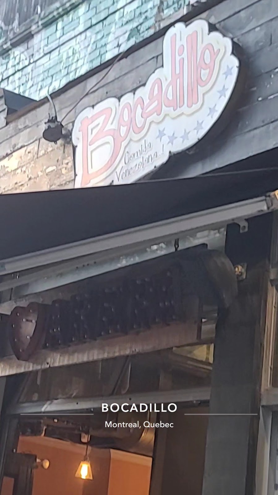 Bocadillo: the place