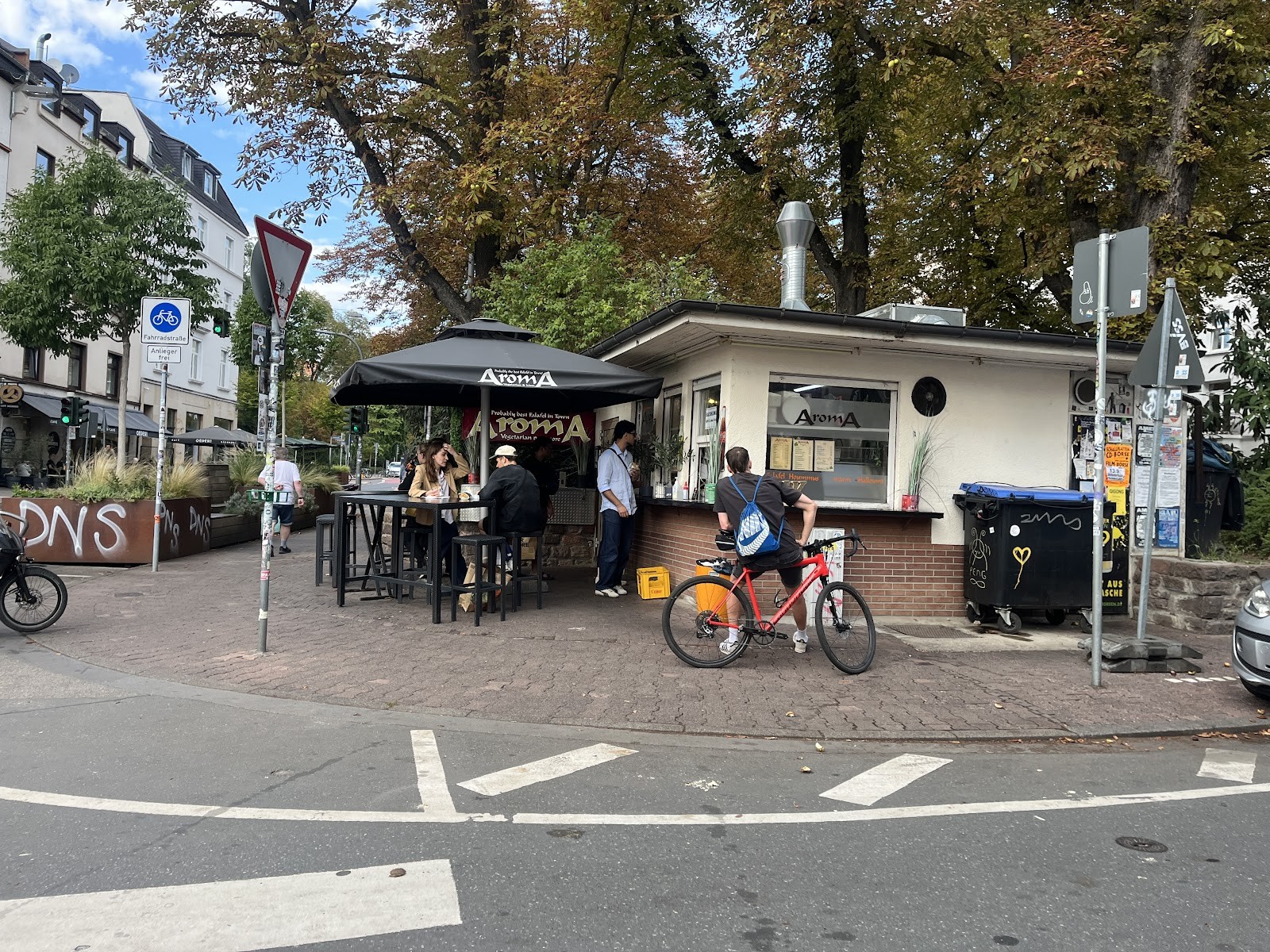 Aroma Vegetarian & More: the place