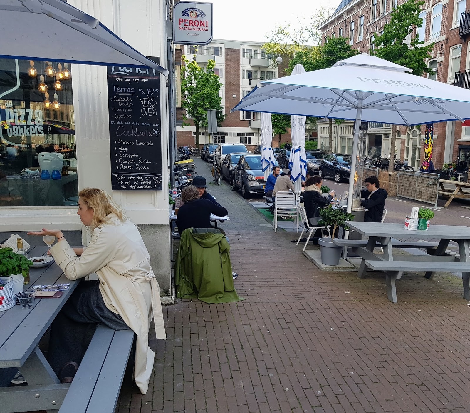 De Pizzabakkers Spaarndammerstraat: the place