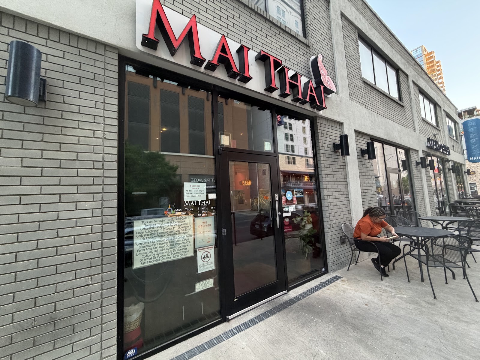 Mai Thai Restaurant: the place