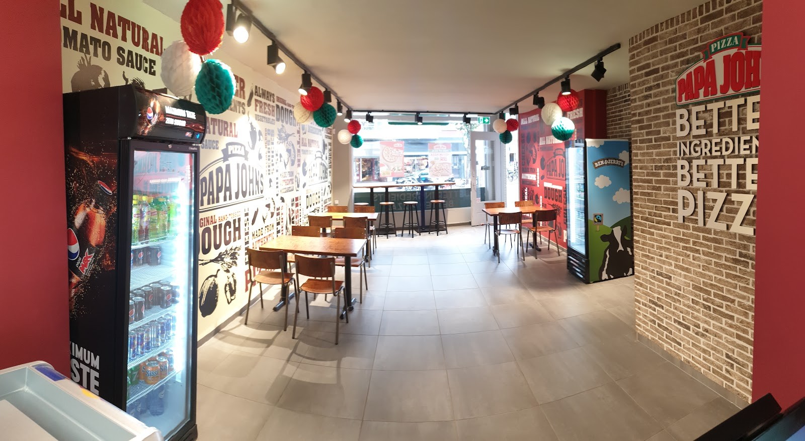 Papa Johns Pizza: the place