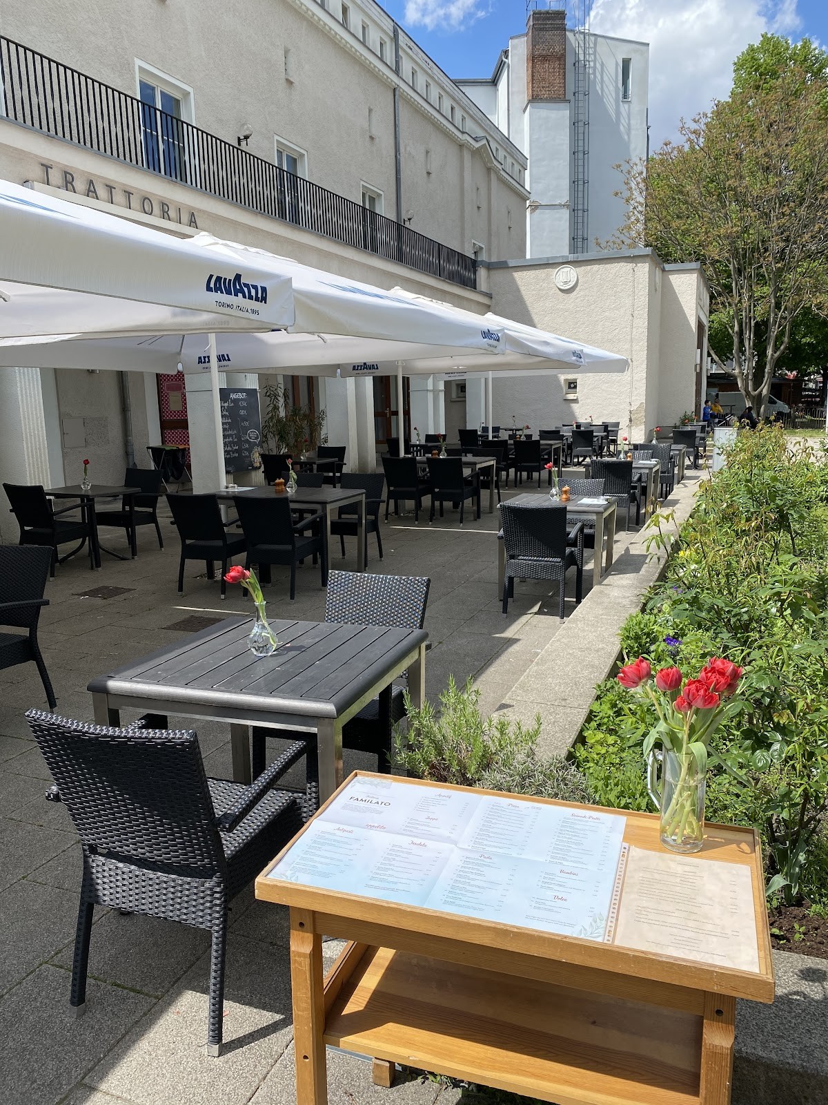 Trattoria Familato: the place