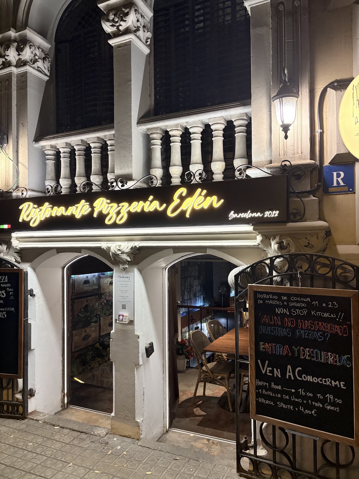 Restaurant Pizzeria Edén: the place