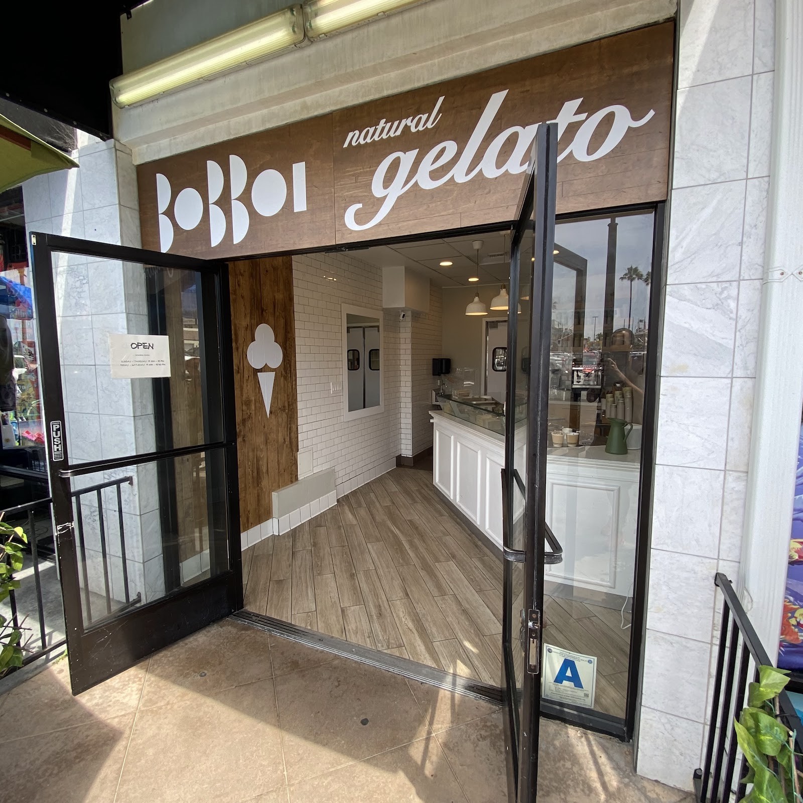 Bobboi Natural Gelato: the place