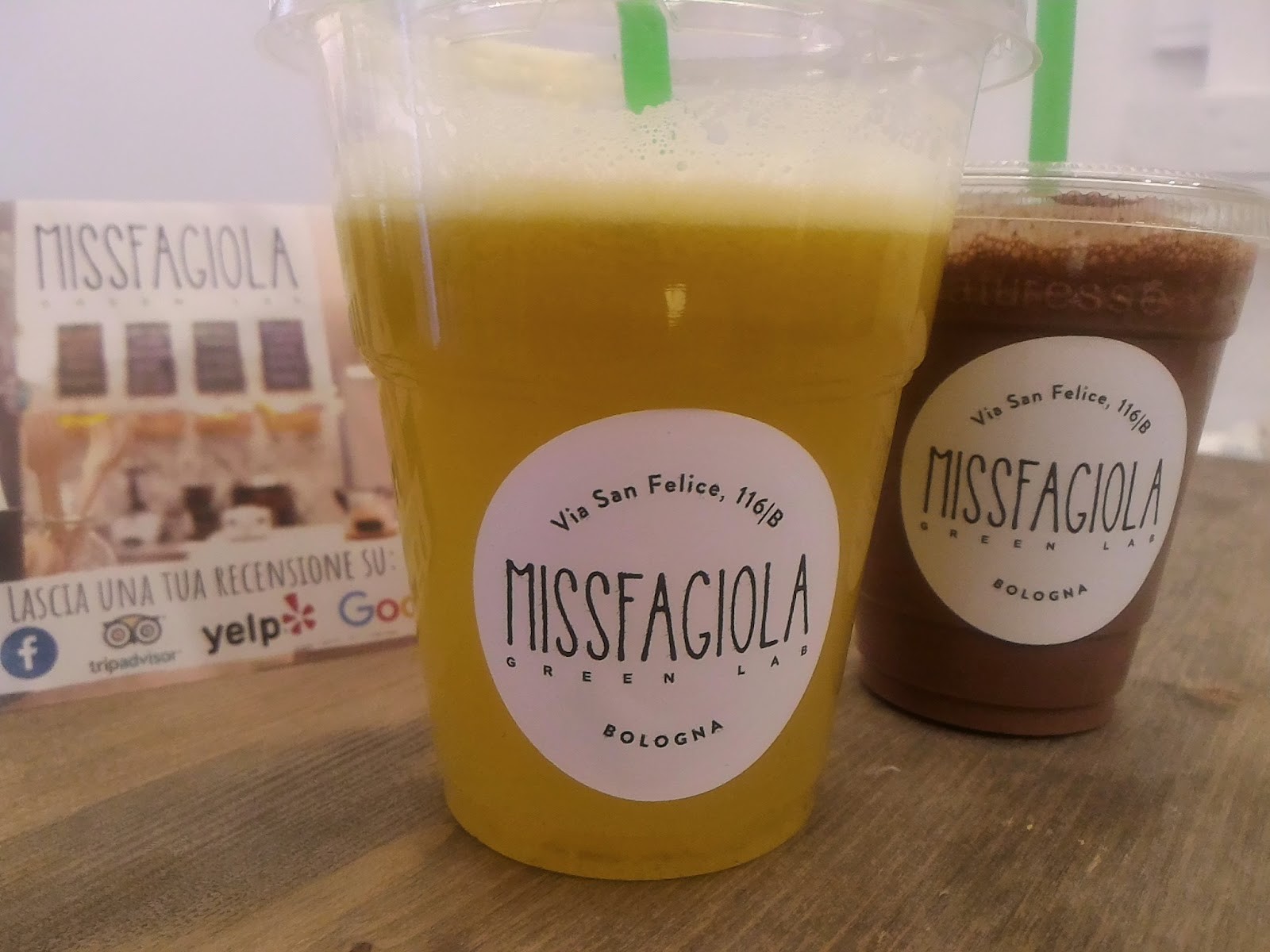 Missfagiola Green Lab Bologna: food & drinks
