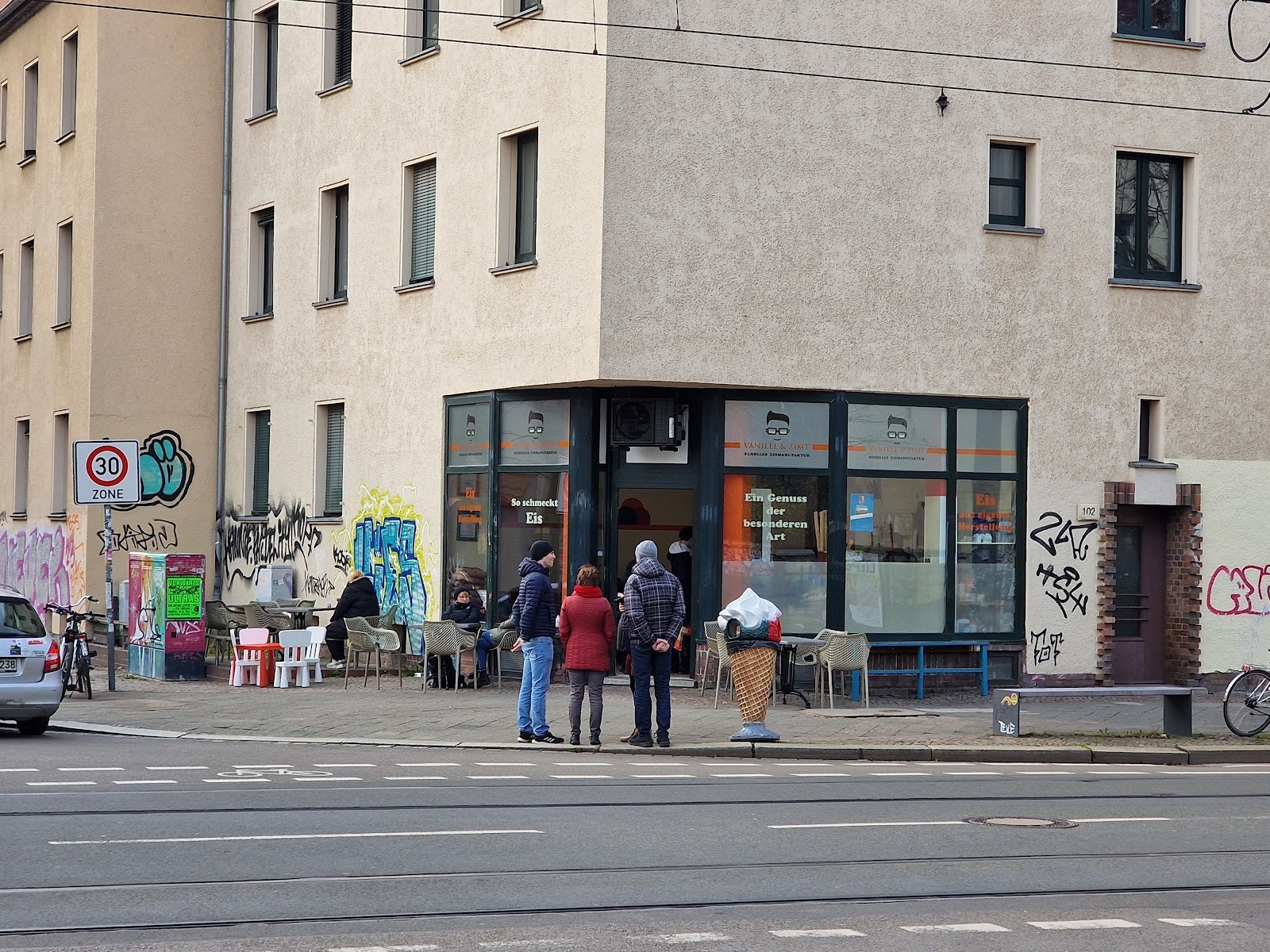 Scholles Eismanufaktur "Vanille & Zimt": the place