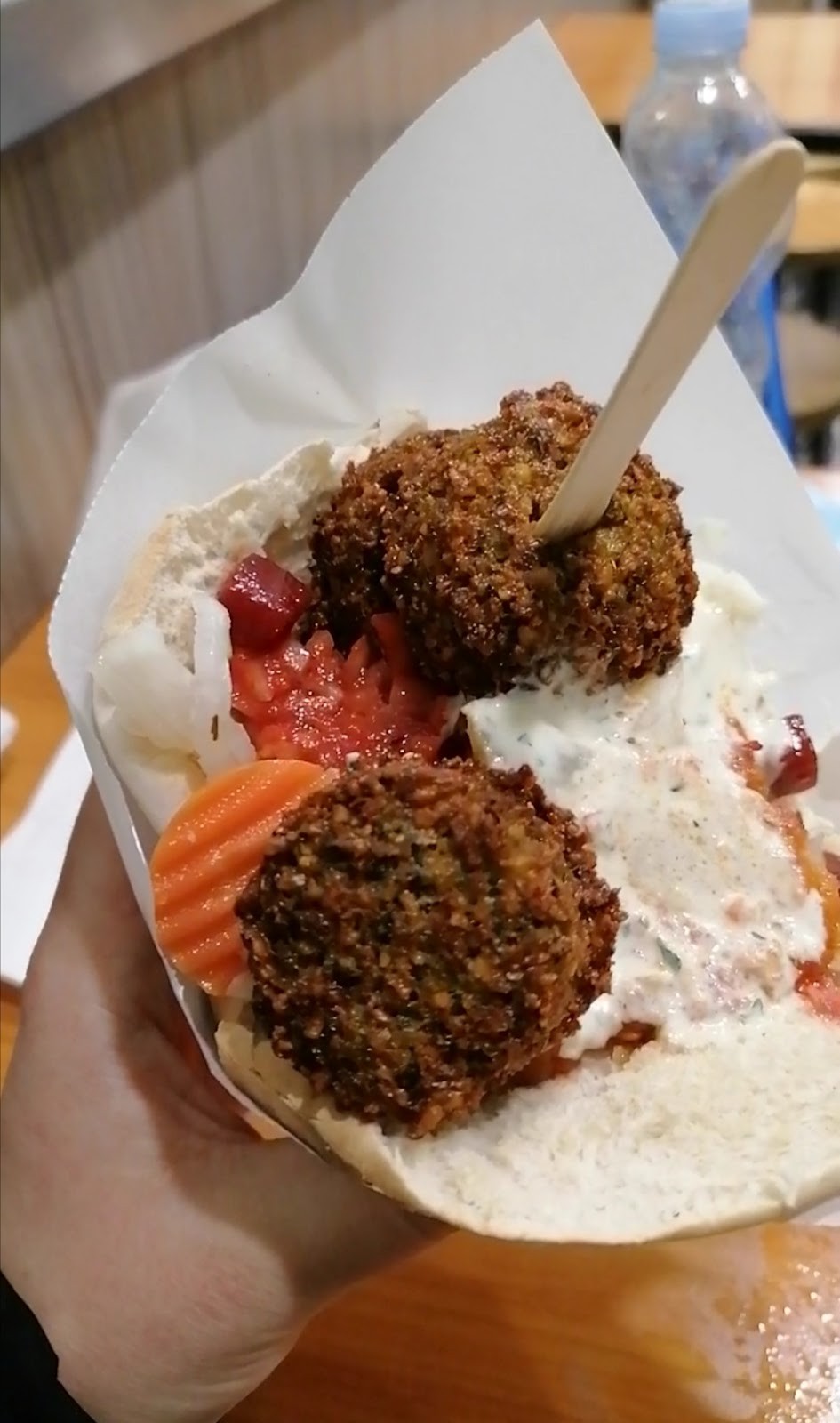 Maoz Vegetarian: food & drinks