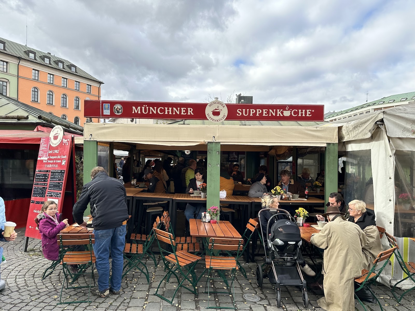 Munich Soup Kitchen: the place
