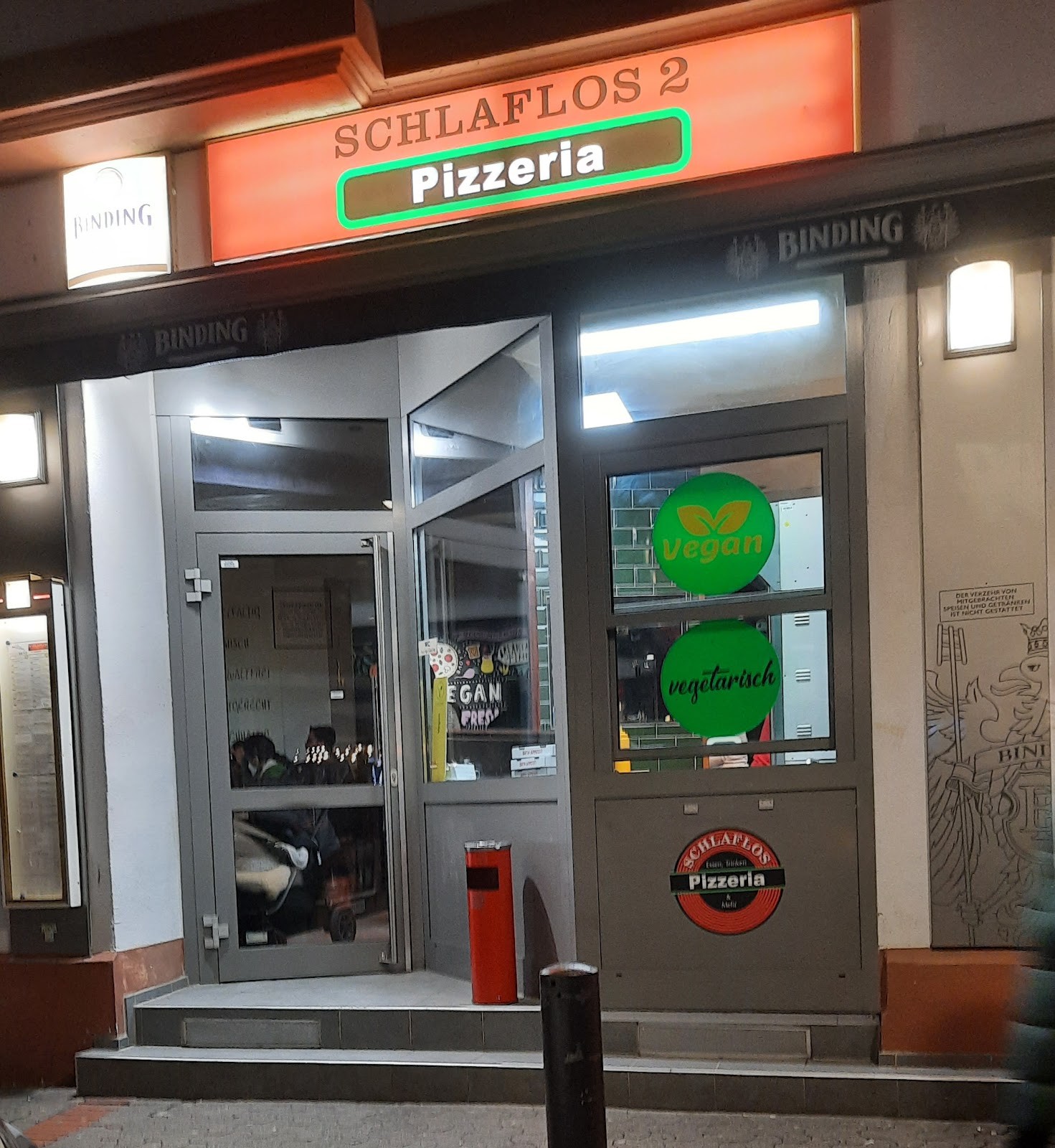 Pizzeria Schlaflos 2: the place