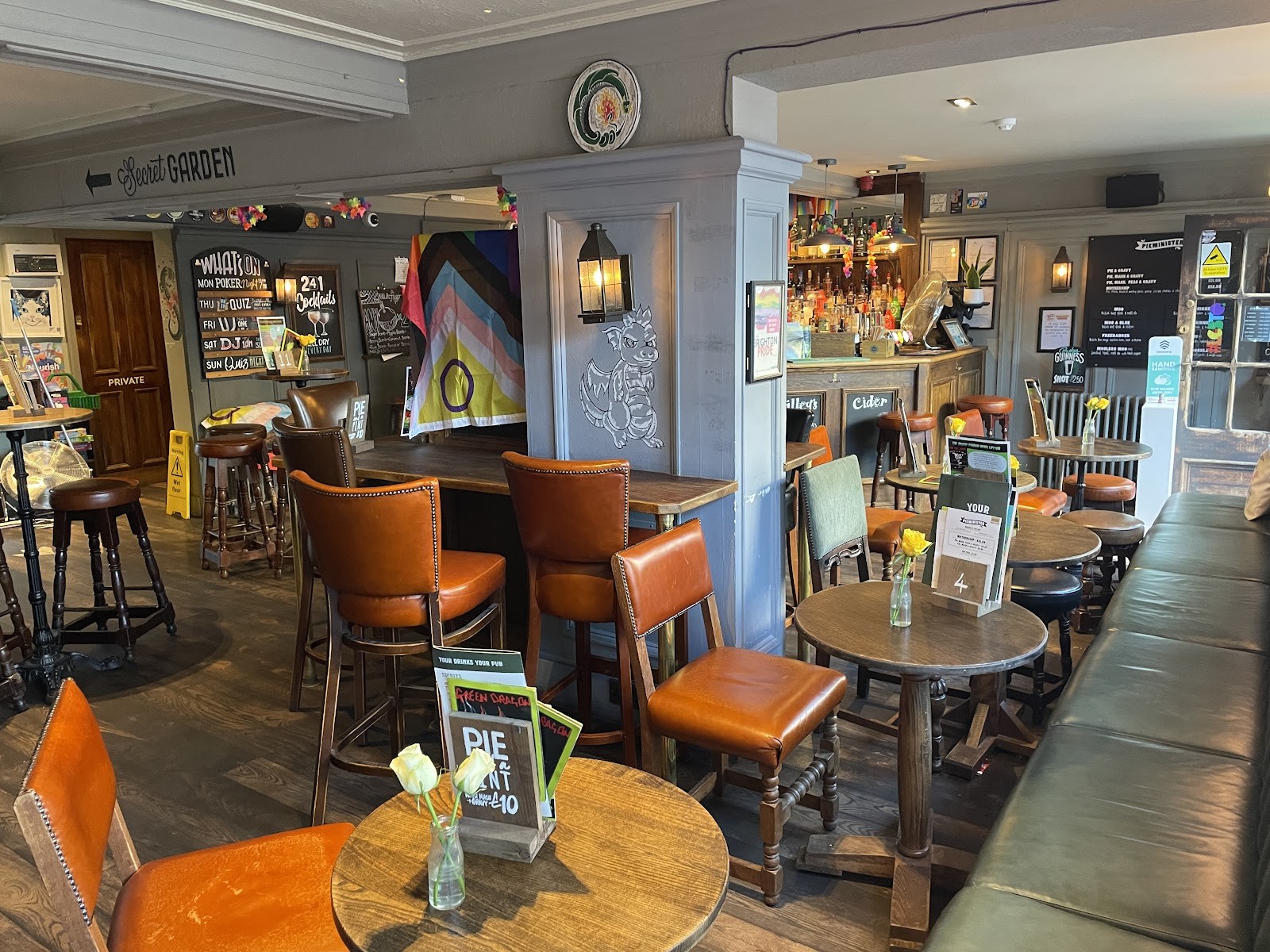 The Green Dragon: the place