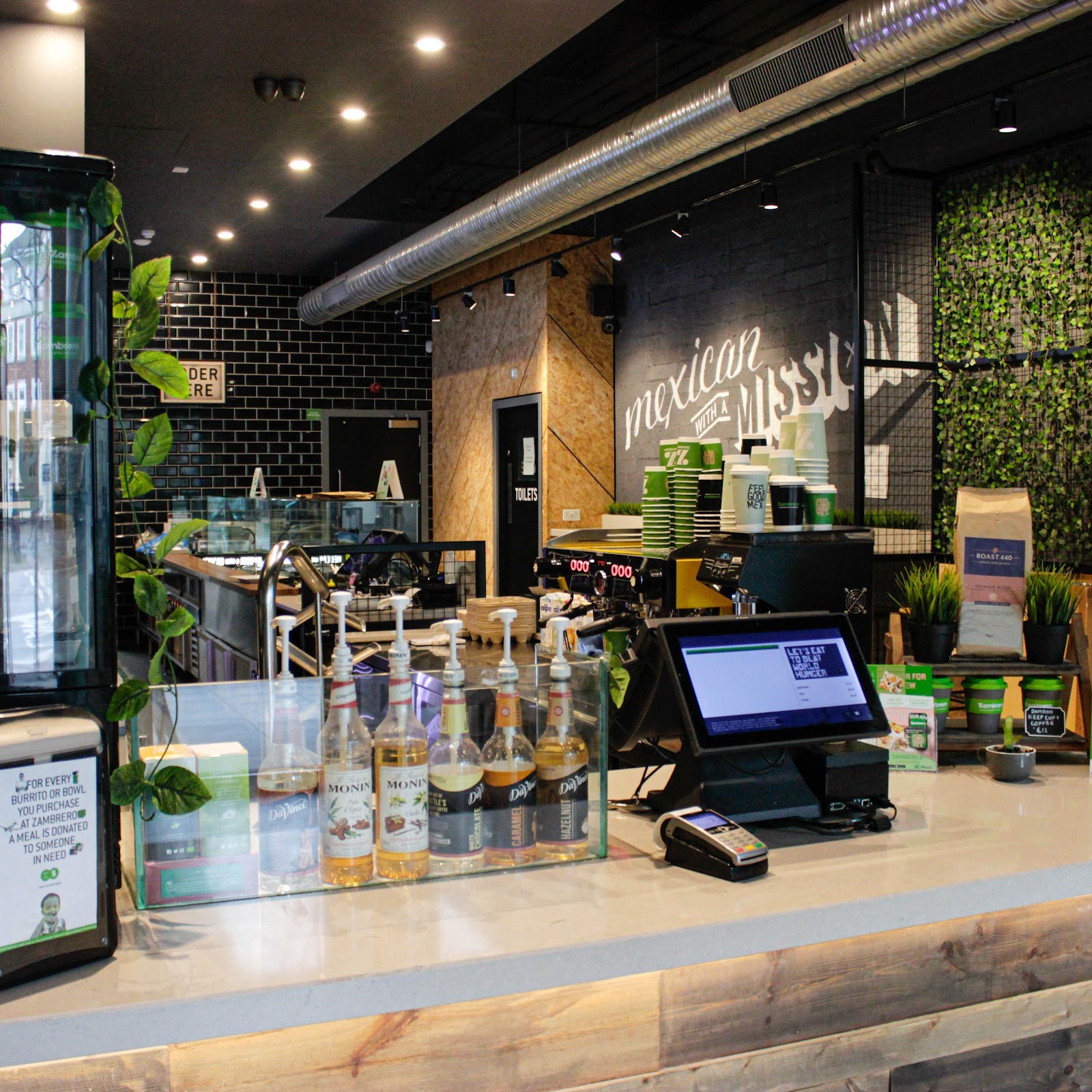 Zambrero Pearse Street: the place