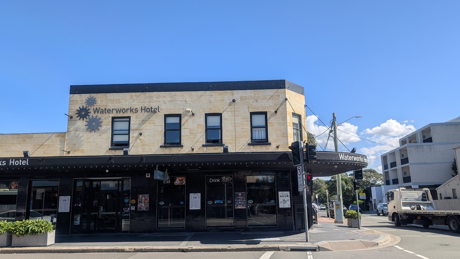 Waterworks Hotel: the place