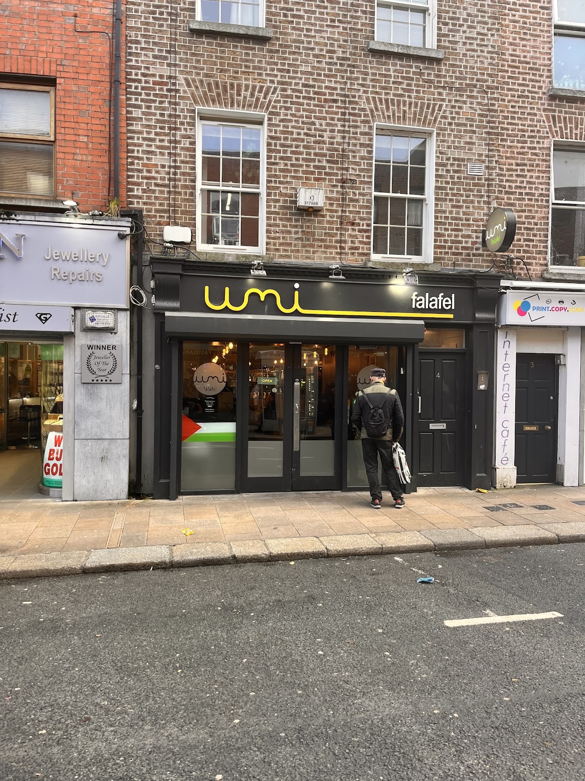 Umi Falafel - Mary St. - Dublin 1: the place