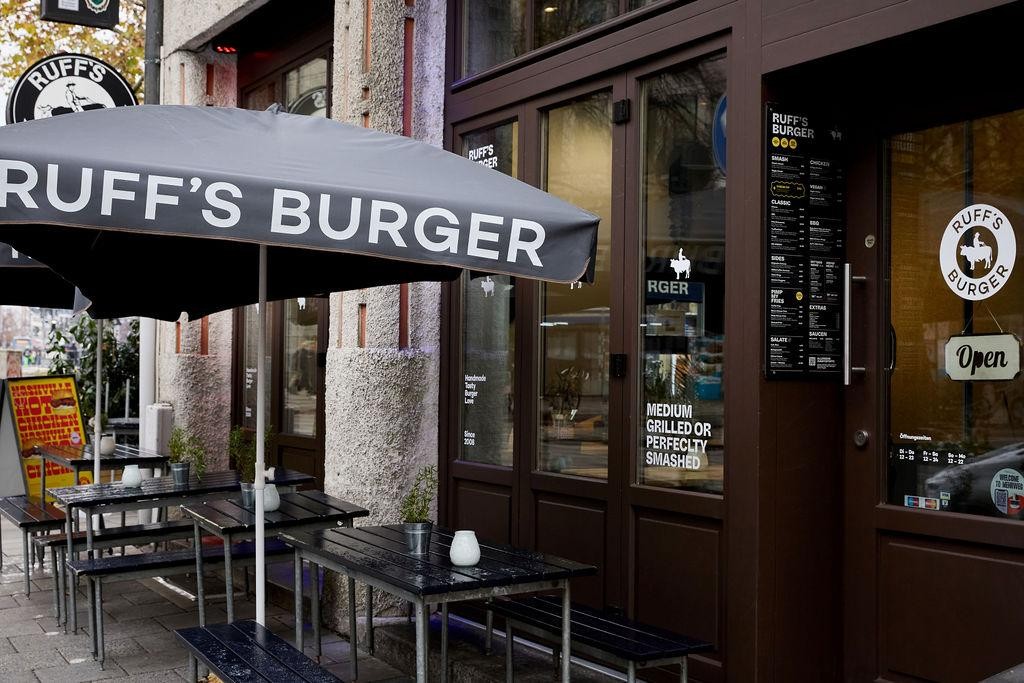 Ruff's Burger & Bar Glockenbach: the place