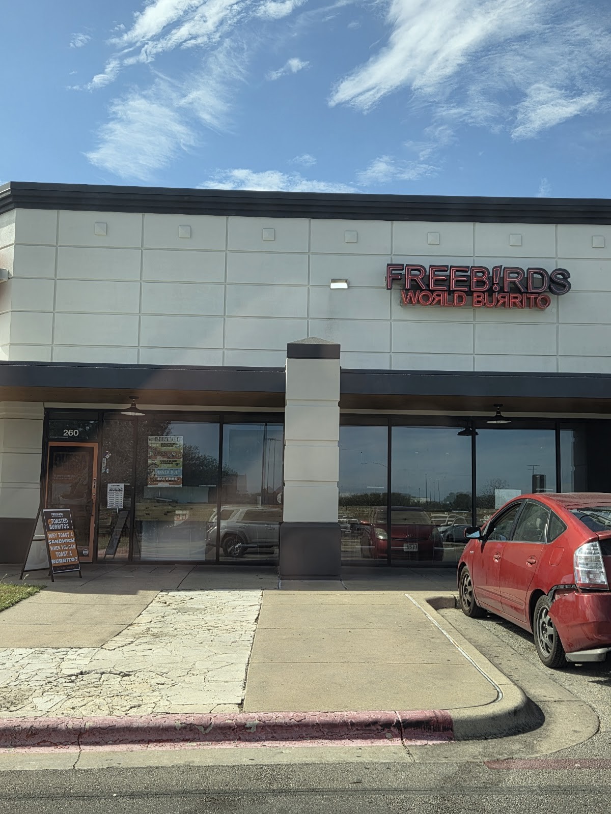 Freebirds World Burrito: the place
