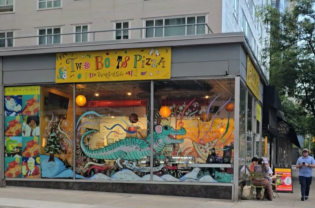 Two Boots Pizza Upper East Side: the place
