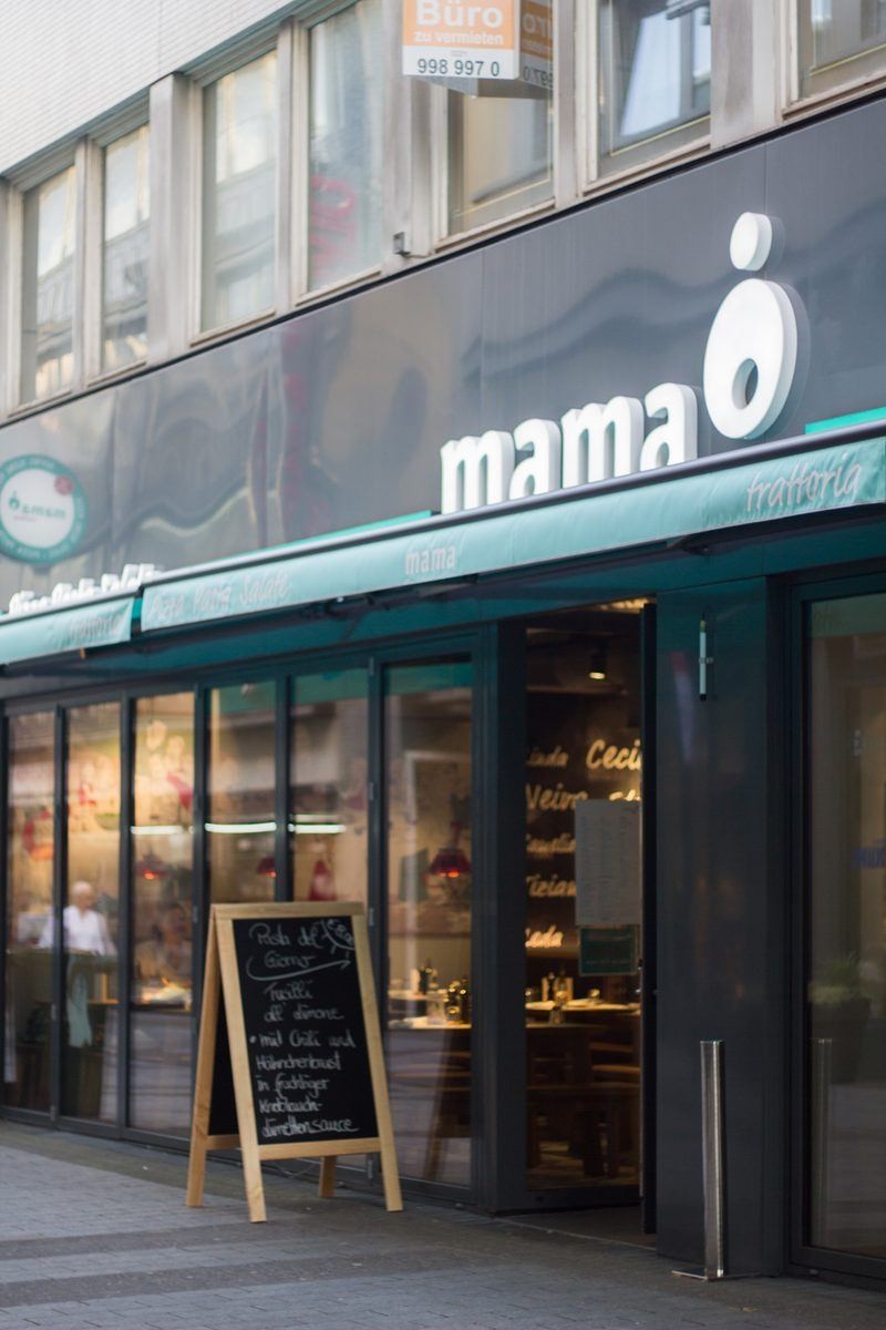 mama trattoria Köln City: the place