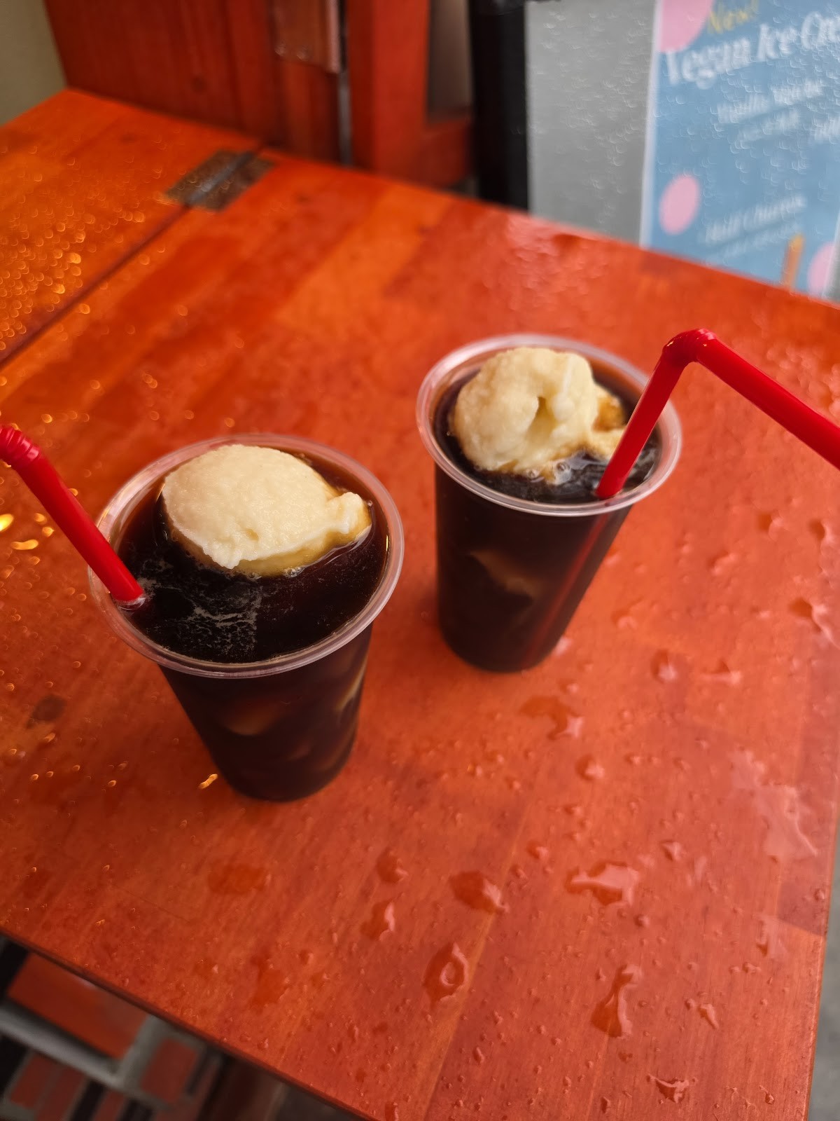 G'DAY Vegan Churros: food & drinks