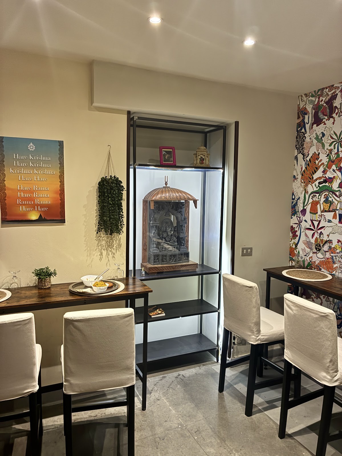 Govinda Restaurant: the place