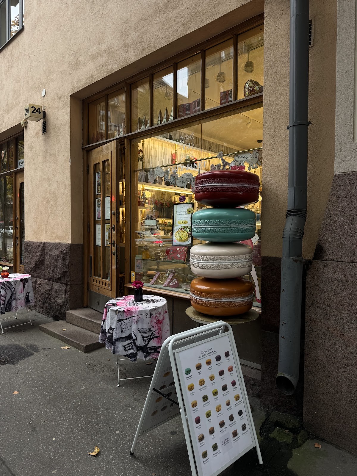 Chez Janet Gourmet & Gift, a piece of Paris in the middle of Helsinki: the place
