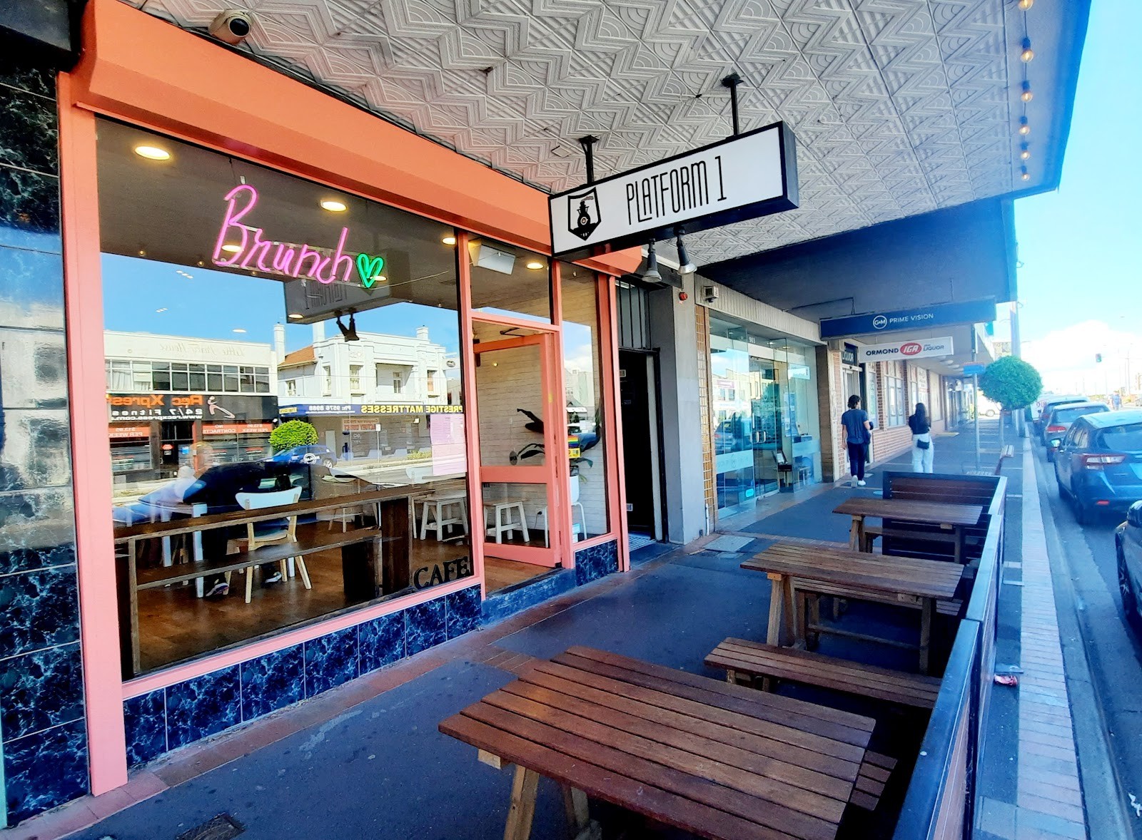 Platform 1 Cafe: the place