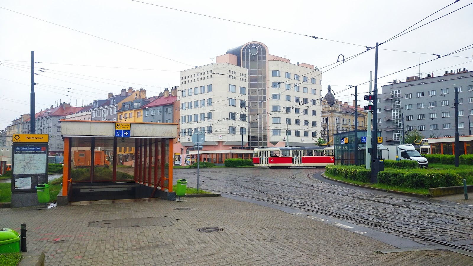 Palmovka: the place