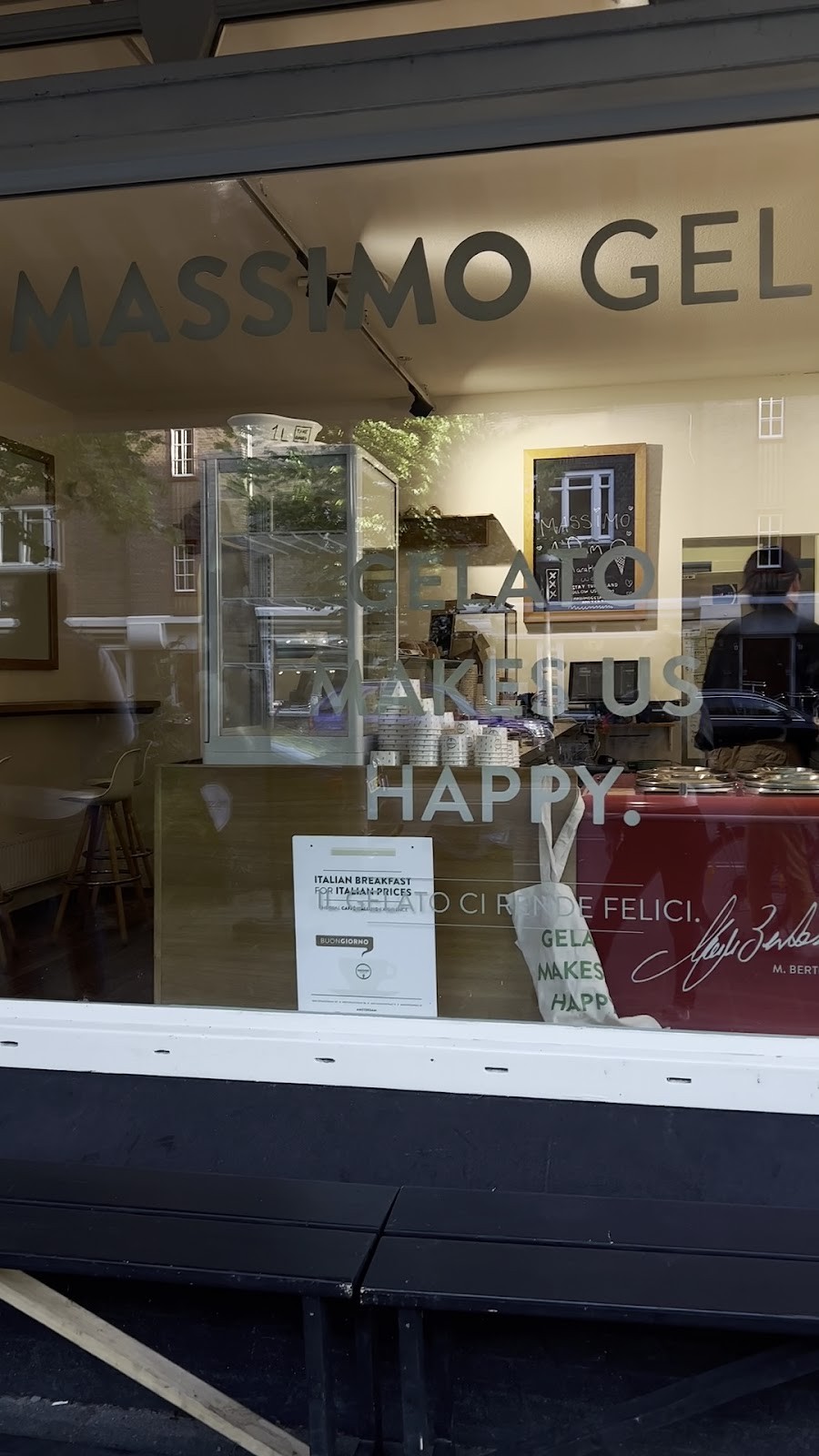 Massimo Gelato Marathonweg: the place