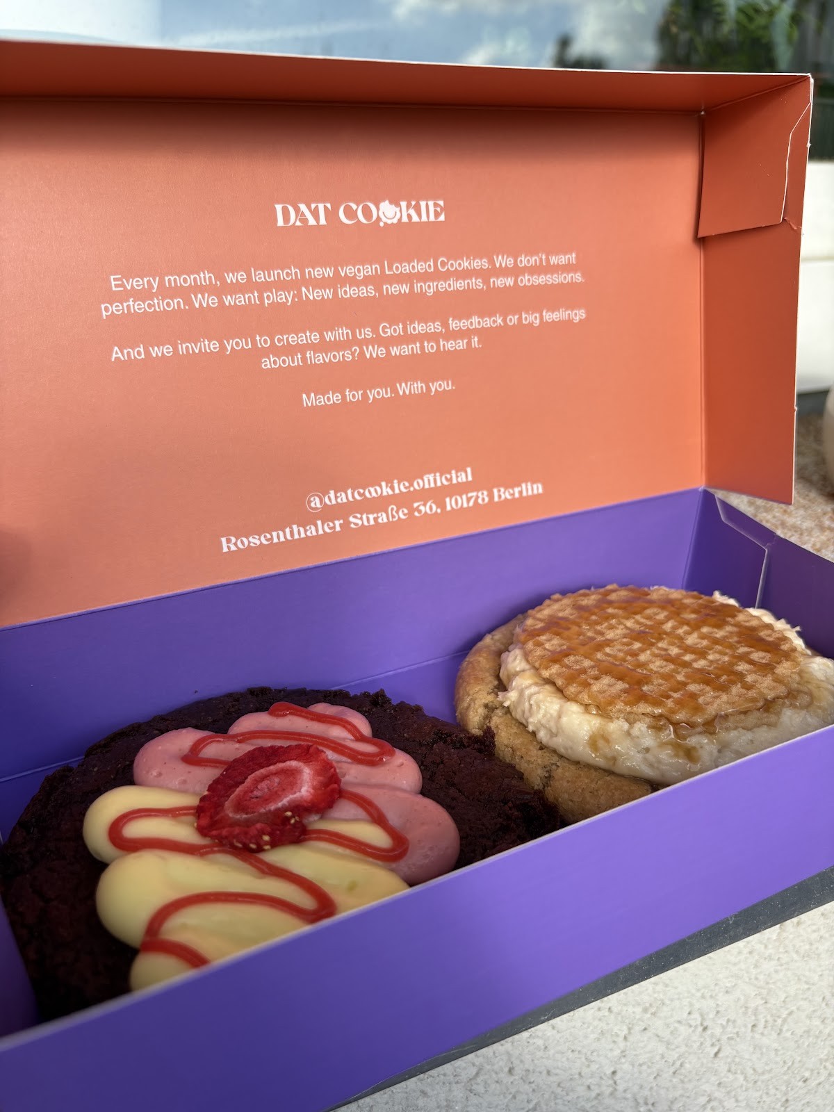 Dat Cookie: food & drinks