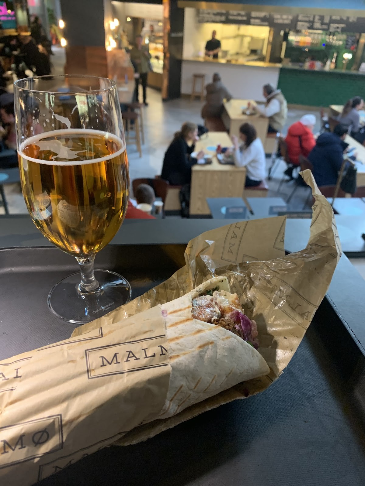 Malmø Falafel: food & drinks