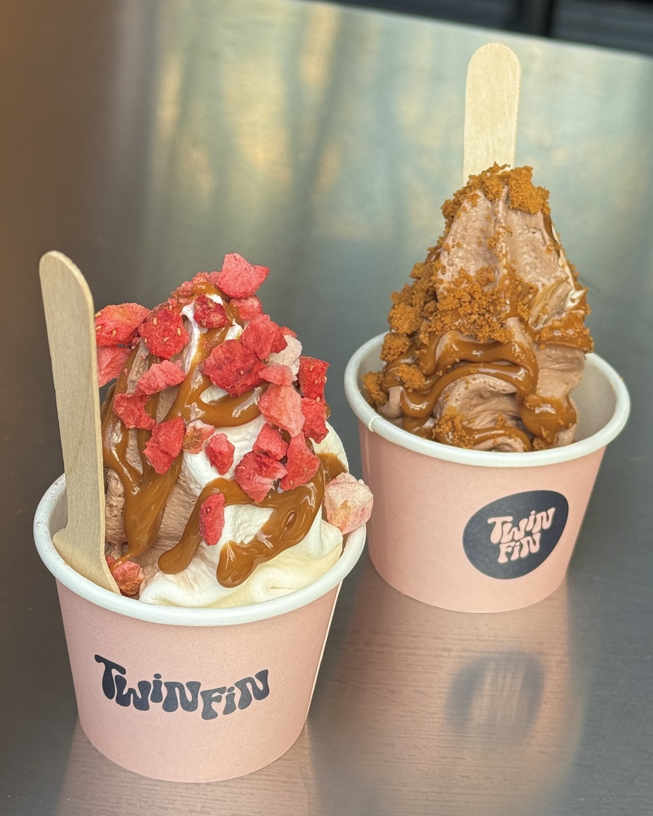TwinFin Icecream: food & drinks