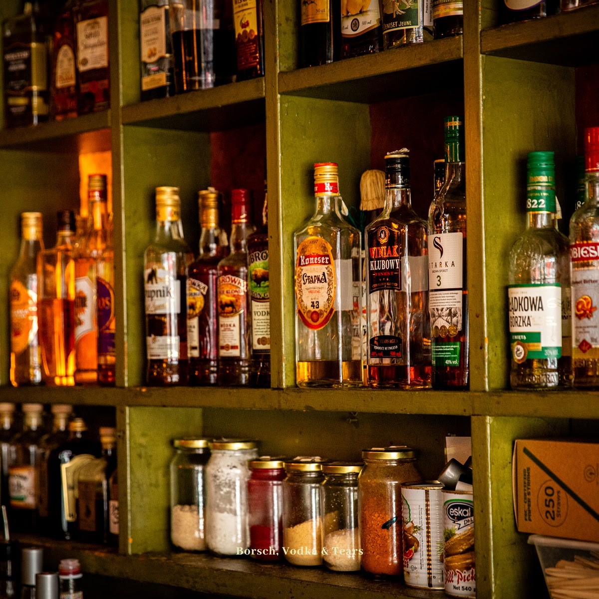 Borsch Vodka & Tears: the place