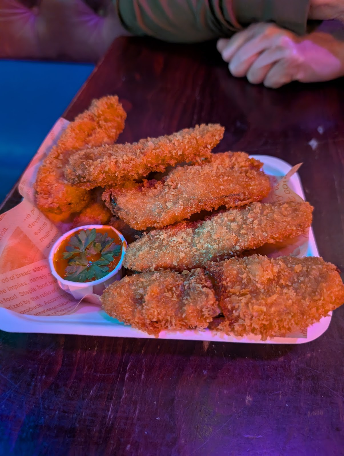 The Happy Fish: food & drinks