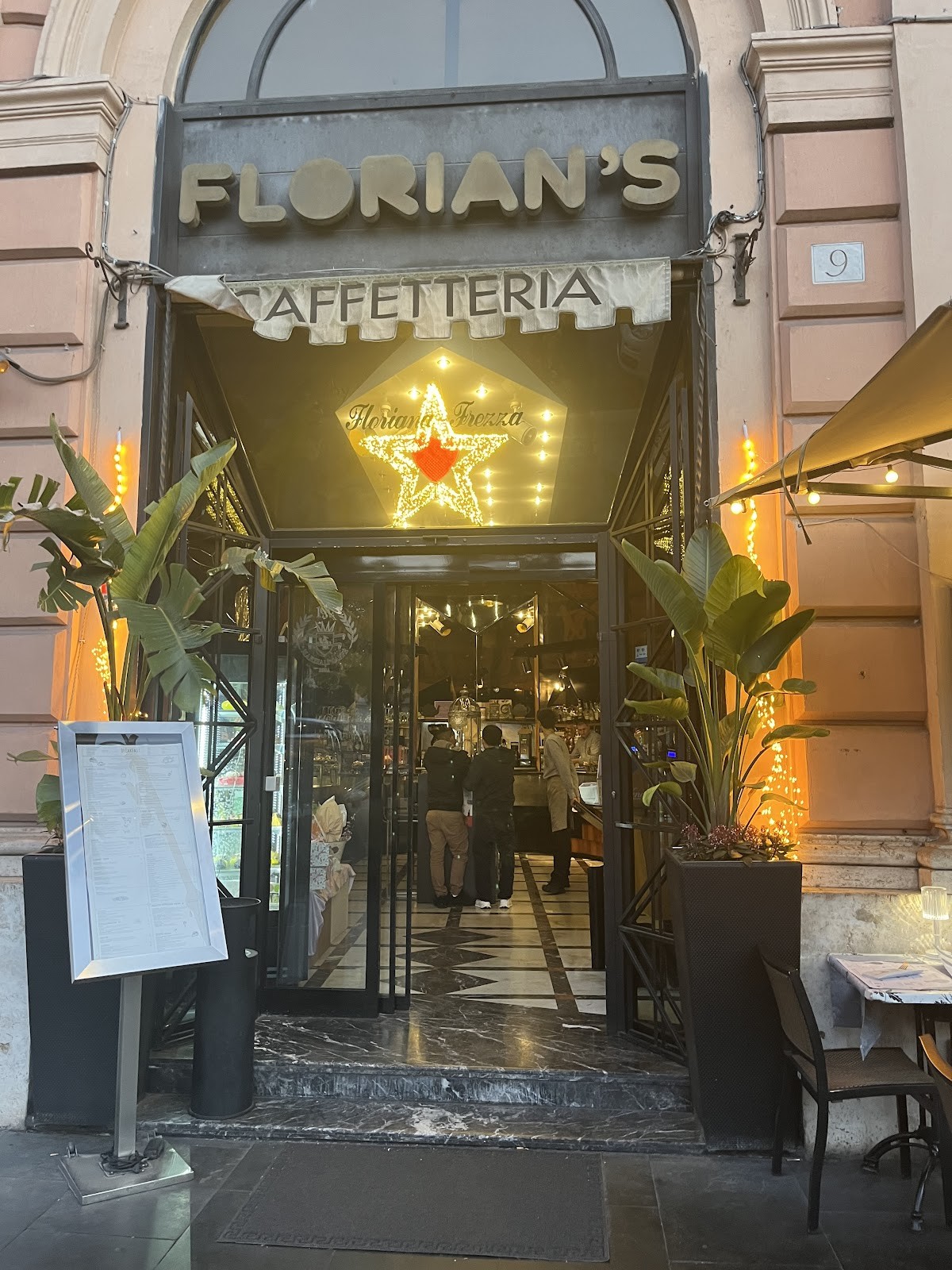 Florian's Cafè: the place