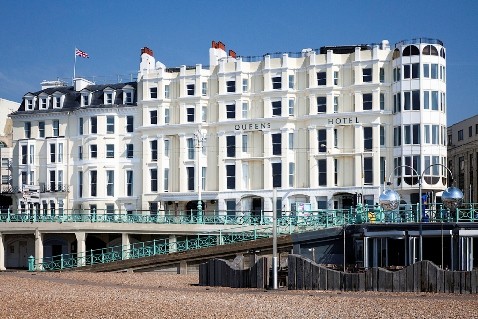 Queens Hotel Brighton: the place