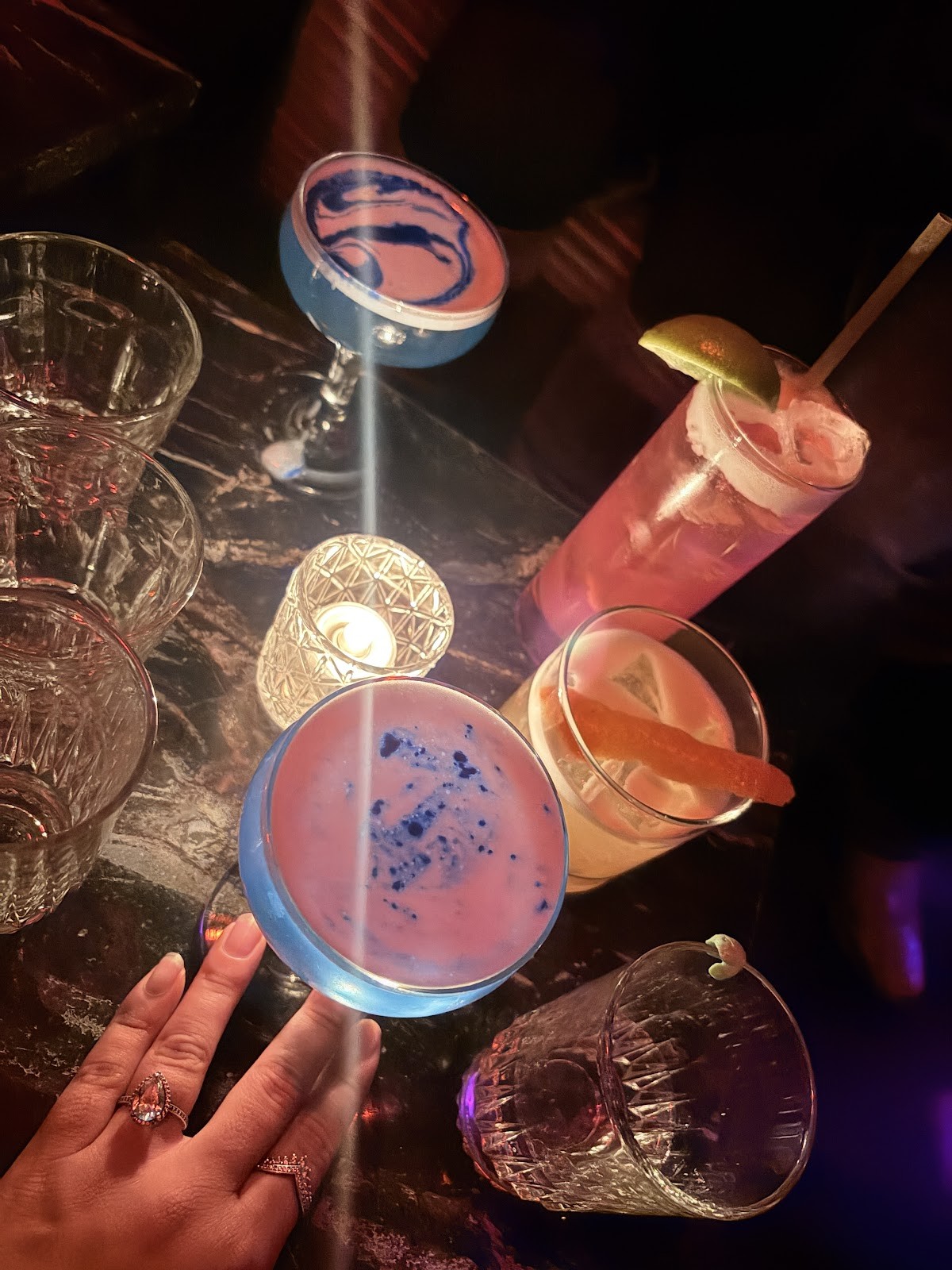 Flamingo Cocktail Club: food & drinks