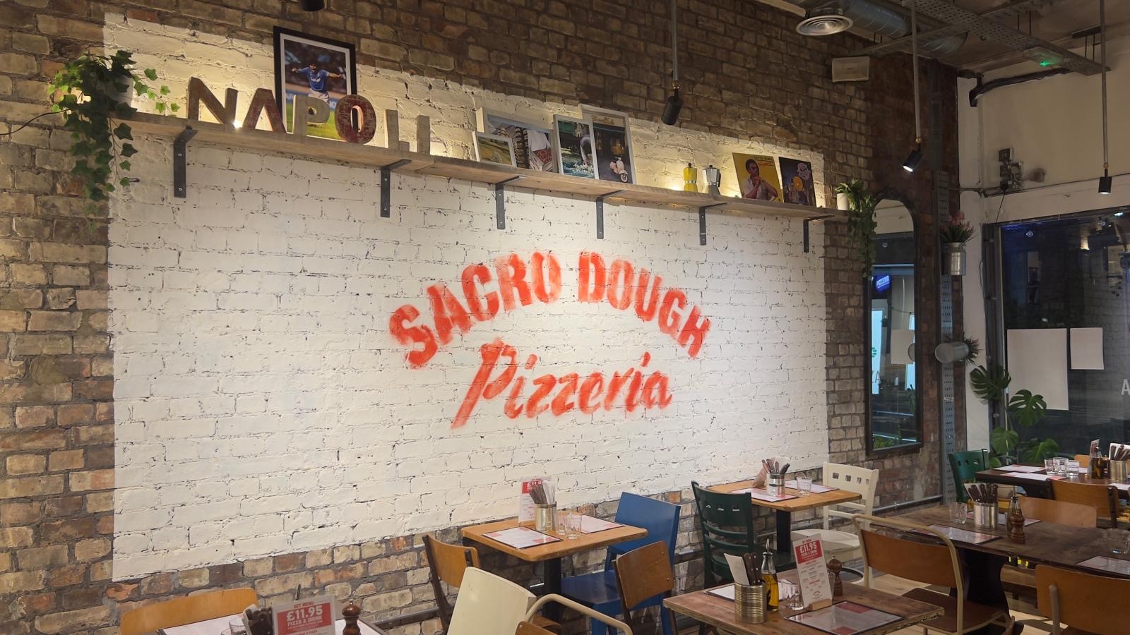 Sacro Dough Pizzeria Napoletana: the place