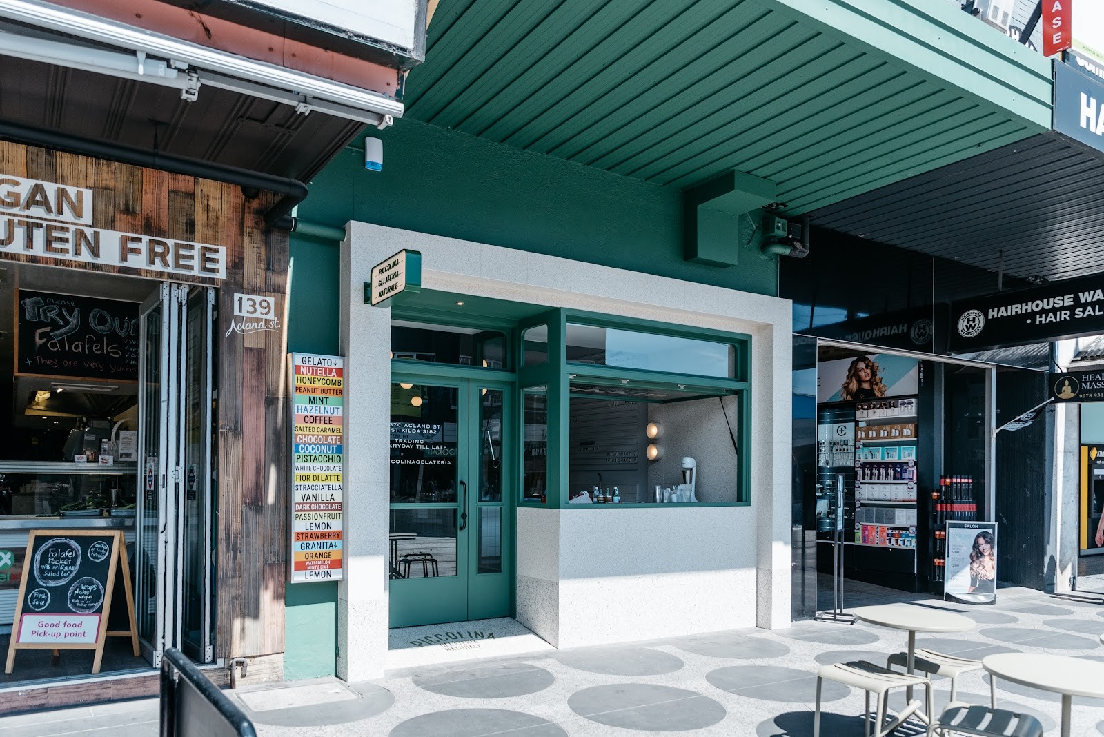 Piccolina Gelateria: the place
