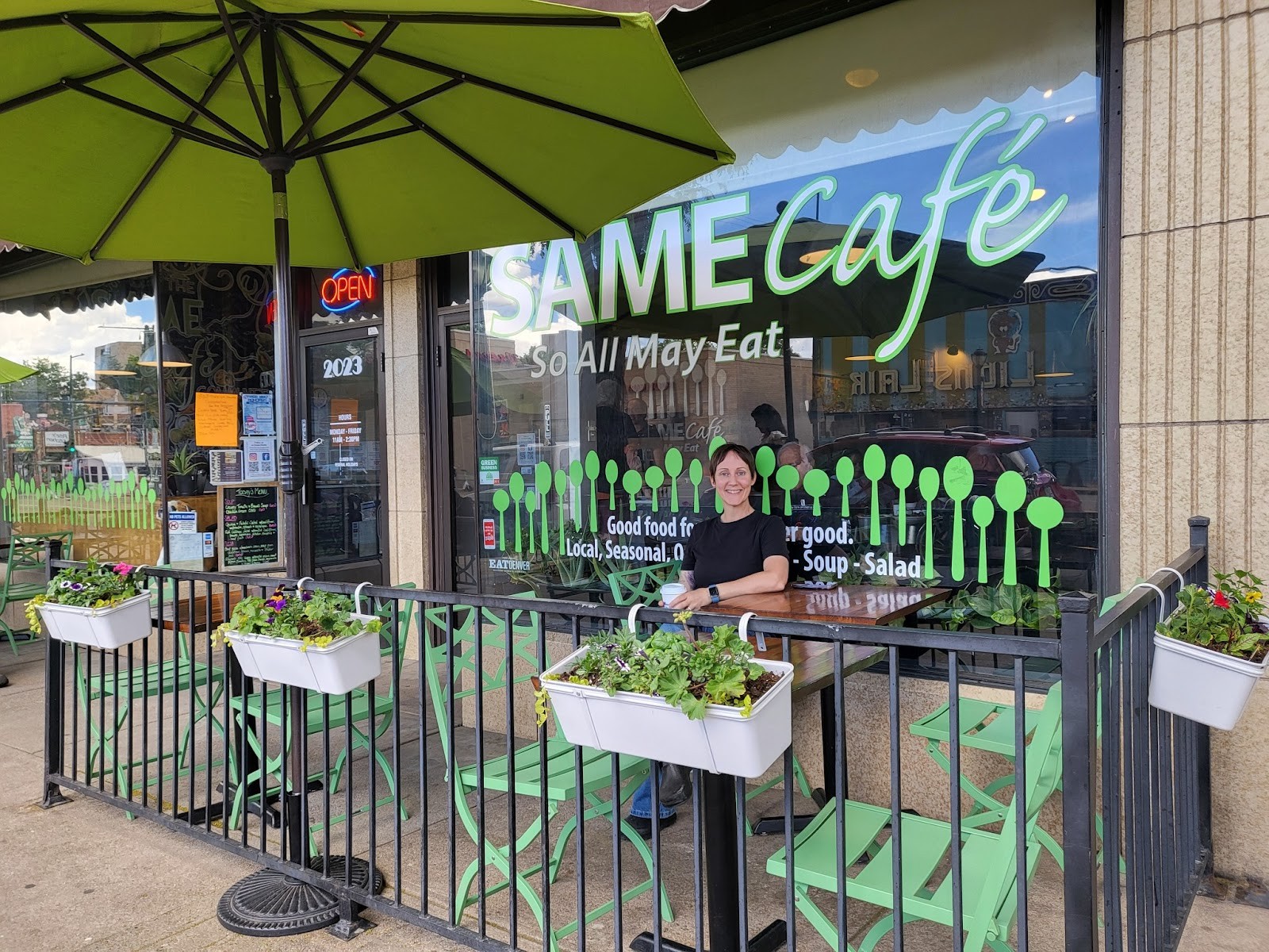 SAME Café: the place