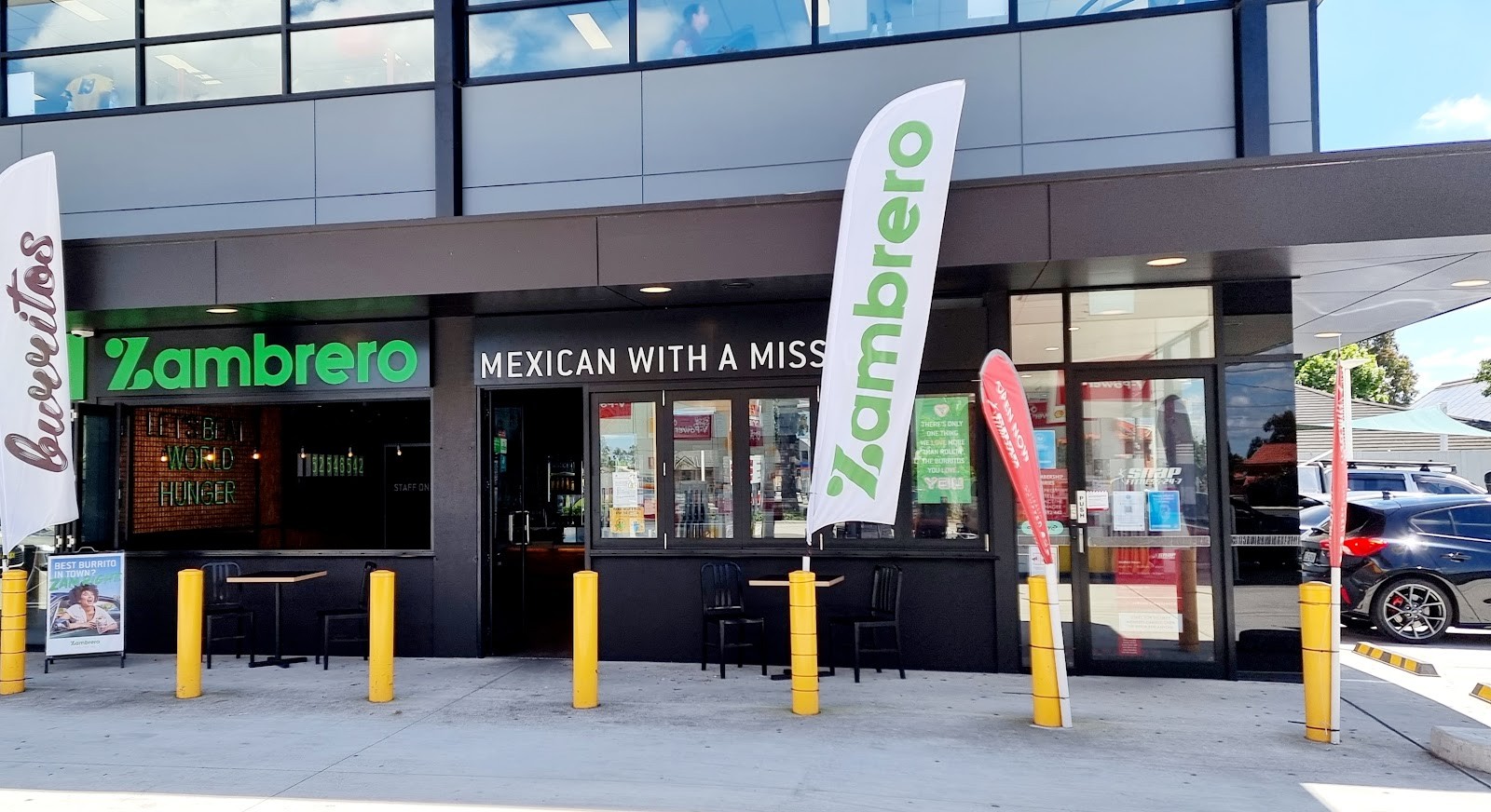 Zambrero Casula: the place