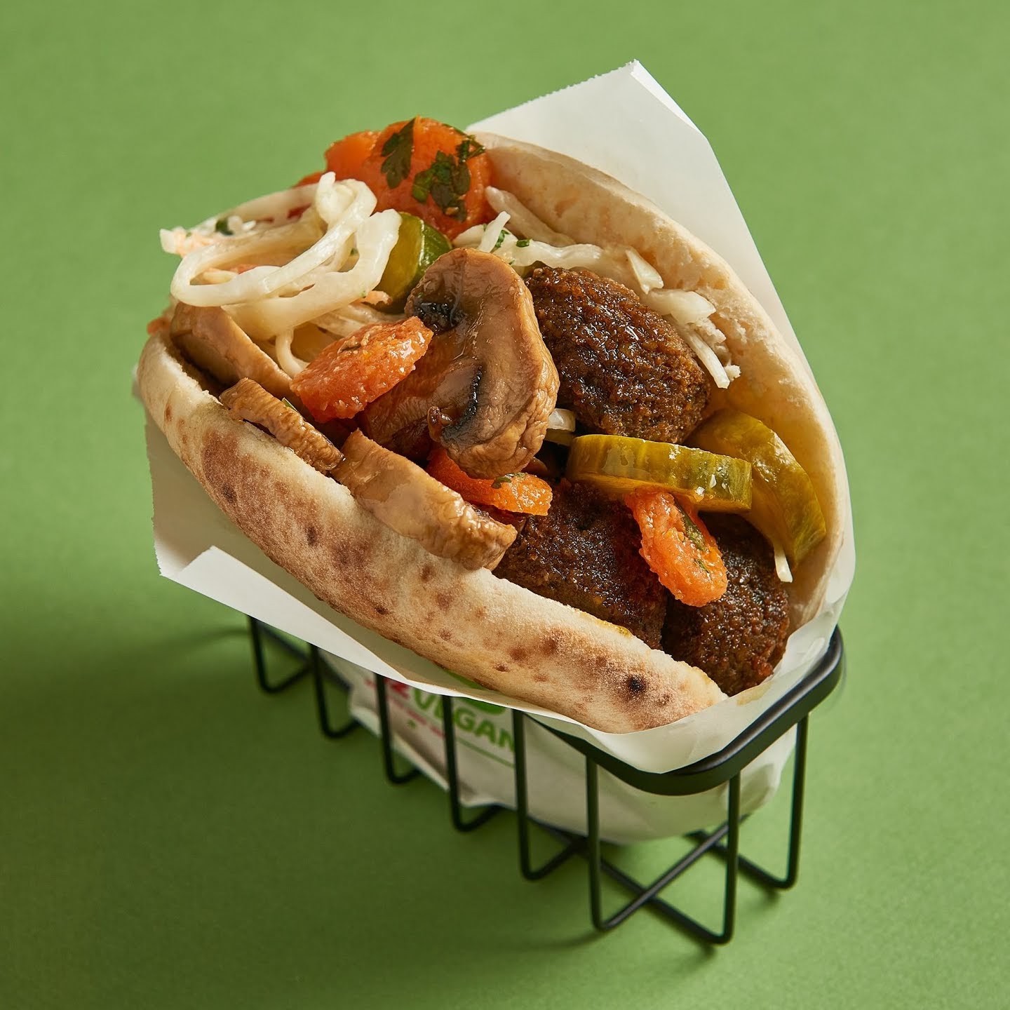 Maoz Falafel & Chips: food & drinks