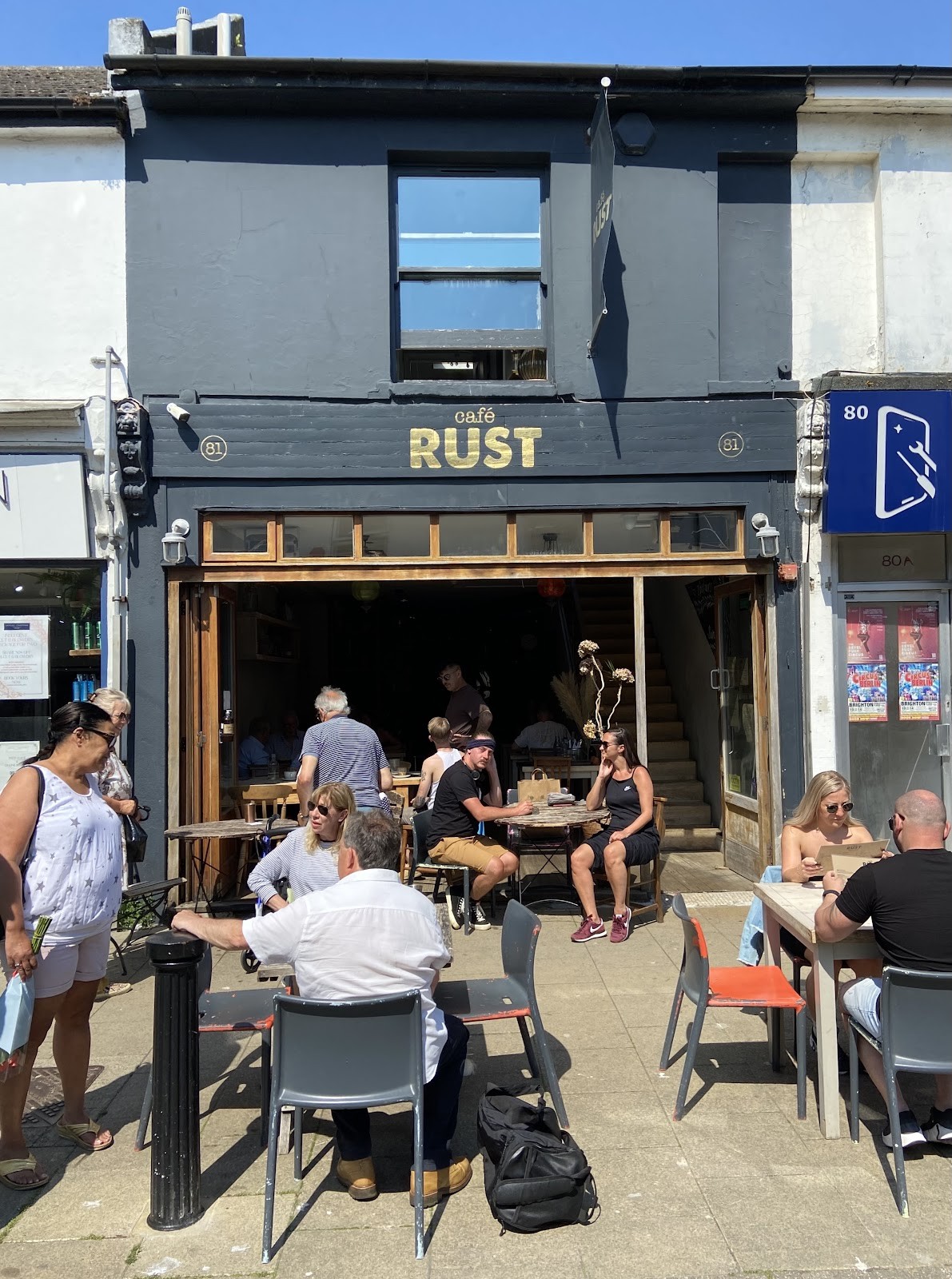 Cafe Rust Hove: the place