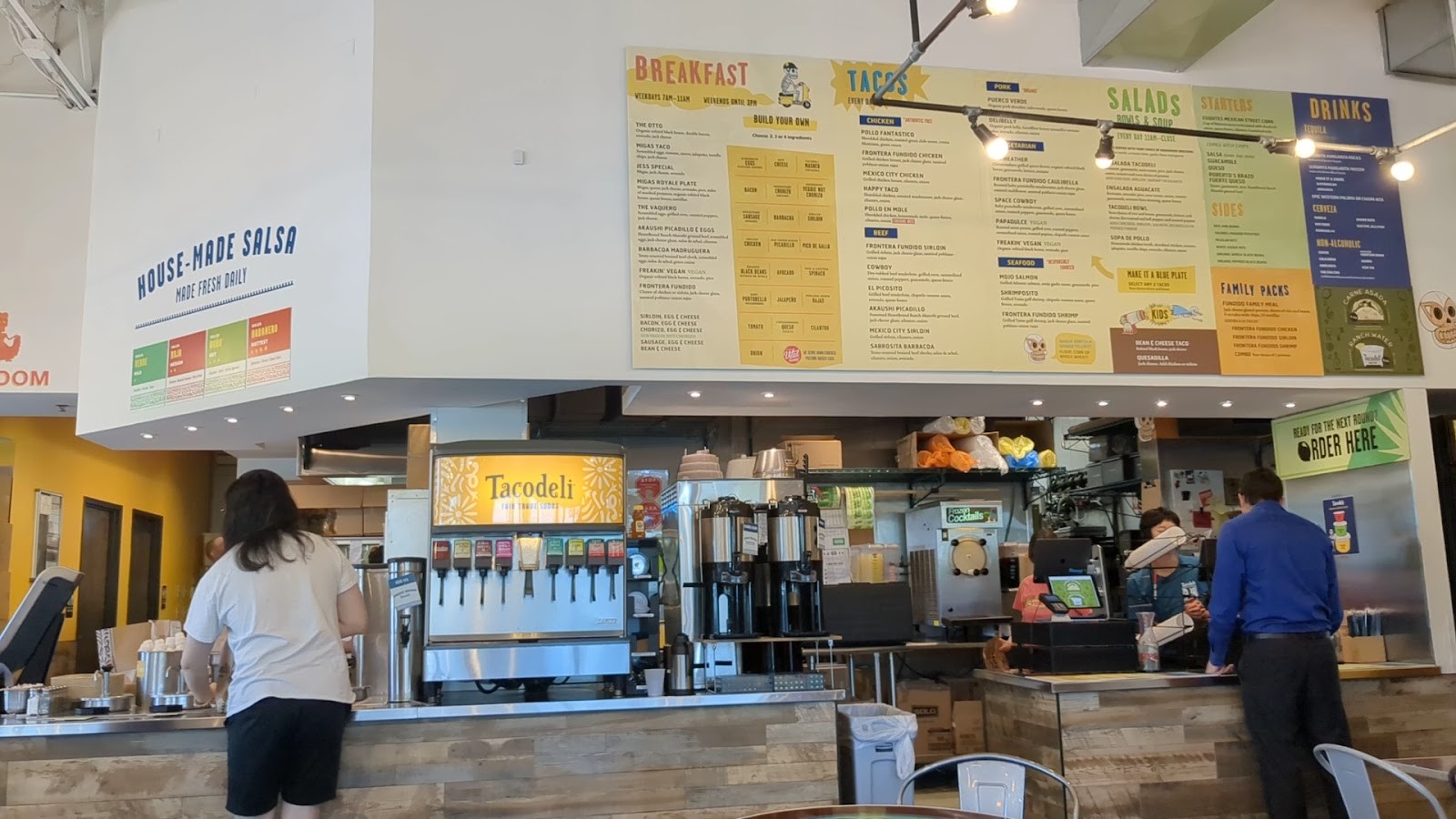 Tacodeli: the place