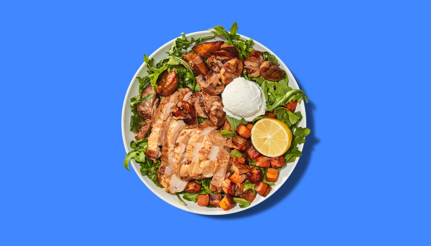 Just Salad: food & drinks